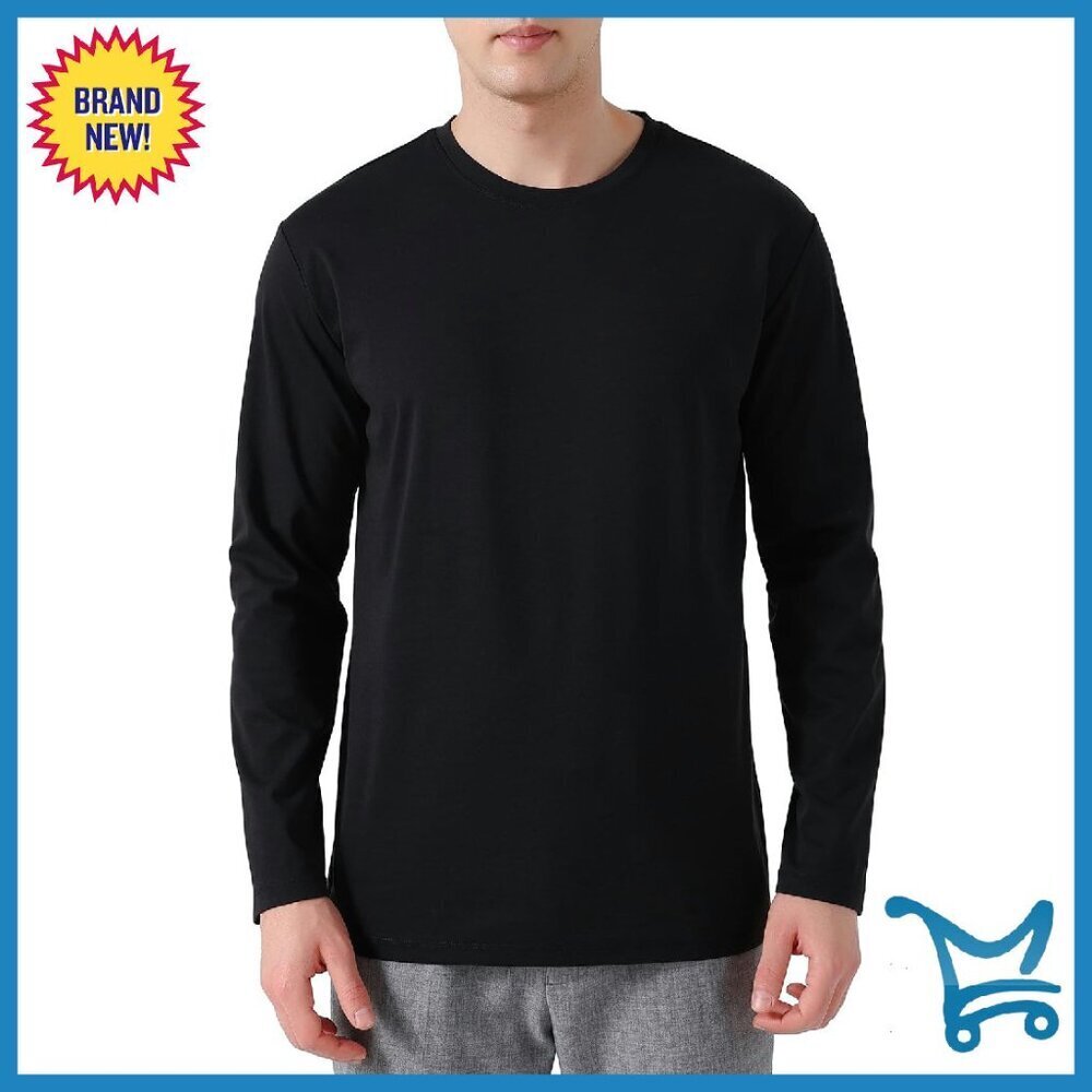 Men's 100% Merino Wool Base Layer Top Long Sleeve Thermal Shirt